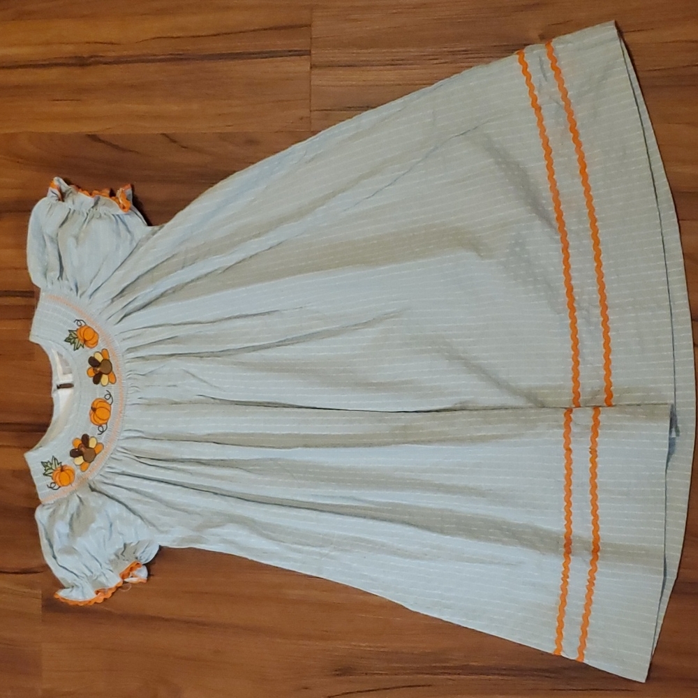 NWOT LIL CACTUS Thanksgiving dress 5